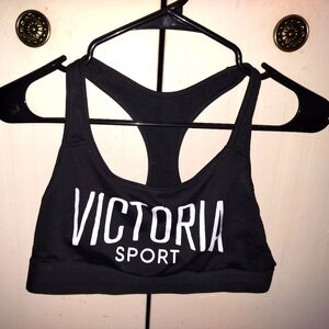 Victoria's secret Sports bra size lg black